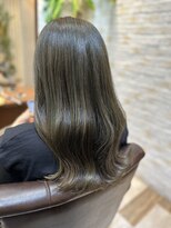 ヘアケアアンドヘアデザイン リベール(L:belle)&nbsp;サクラマチ/井野/マットベージュ/韓国アイドル風/ヨシンモリ