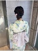 ヘアセット＋浴衣着付け
