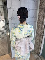 リア(Li'a by neolive)&nbsp;ヘアセット＋浴衣着付け