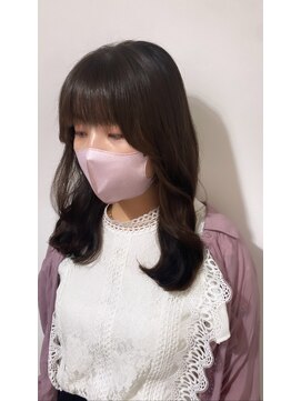 イオエ 岡本(ioe) イメチェン/フルバング/レッドブラウン/デジタルパーマ