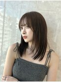 レイヤーカット 韓国 ワンカール