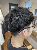 スペインカール×メンズ