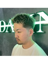 ダムディートウキョウ 北千住店(DAMDEE TOKYO) フェード×アイロンパーマ