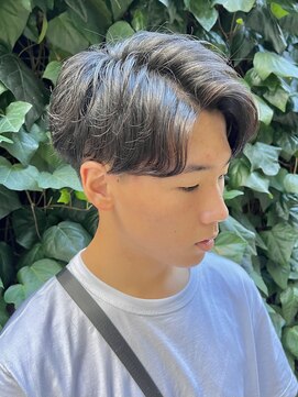 アンフィニー 銀座(ANFINI) *ワックスなし カルマパーマ ワンカールパーマ メンズカット