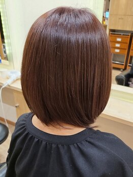 ヘアーロゼ(Hair Rosee)の写真/忙しい朝も楽々時短♪髪質やクセを見極めてカットするから、自宅でもサロン帰りの仕上がりが続く☆