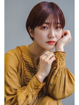 ルル(Lulu) ピンクブラウンショート