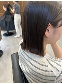 切りっぱなしボブ