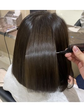 クララ ヒロシマ(CLALA Hiroshima) 髪質改善トリートメント+酸性ストレートカット