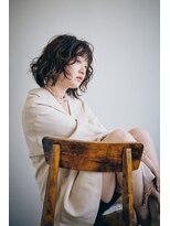 メゾンドムニ 恵比寿(Maison de MUNi)&nbsp;セミディ/魅力倍増カール/ニュアンスパーマ/緩めスパイラル