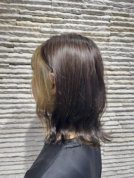 ビス リアン 川口店(Vis lien) 20代30代大人可愛いインナカラーくすみカラーボブディ