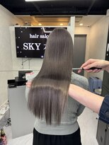 スカイ 本店(SKY)&nbsp;YUICHI__greycolor×keratintreatment
