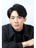 ネイビー(NAVY)&nbsp;スタイリング簡単 大人かきあげヘア 刈り上げショート