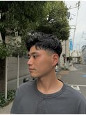 メンズパーマフェードバーバーツイスト理容室カットij