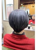 白髪ぼかしカラー+カット