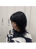 ミディアムレイヤー × ハッシュカット