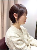 *滝田*吉祥寺似合わせショートボブカットラベンダー透明感カラー