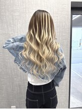 ラニシス ヘアー(Lanisis Hair) プルエクで作るバレイヤージュ風ロングもお任せ下さい