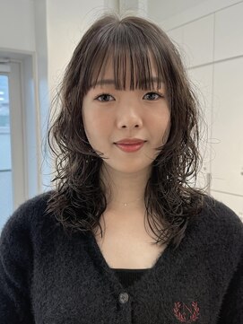 ロンドアンメゾン 原宿(Lond un Maison.) イメチェン外ハネボブ美髪ワイドバング顔周りレイヤー