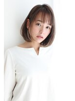 クラン(Chlan)&nbsp;小顔/大人ワンカールボブ/オリーブカラー