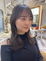 ロンドアベニール 北千住(Lond avenir)&nbsp;髪質改善縮毛矯正レイヤーカット顔周り前髪韓国ミニウルフ北千住