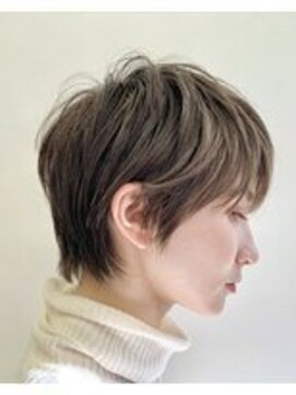 ヒール 銀座(heel) ショートヘア/ショートボブ/グレージュ