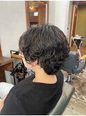 高盛　優芽香【クセ毛風パーマ×ショートスタイル】