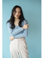 ルフュージュ バイ プロデュース 相模大野店(Refuge by Produce)&nbsp;暗髪/レイヤーカット/長めバング