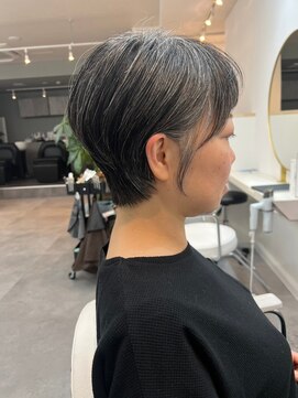 アルトル 池袋2nd(altru) ◇大人可愛い20代30代40代50代前下がりショートボブ丸みショート