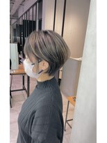 テーラヘアー 板橋店(TELA HAIR)&nbsp;ハイライト×丸みショート☆