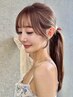 【学割U24】韓国風前髪+顔まわりカット+巻き髪仕上げもOK