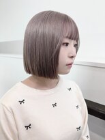 サンク 原宿 表参道(cinq)&nbsp;★ブリーチカラーハイトーンカラーヘーゼルグレージュカラー韓国