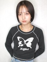 バース(BIRTH)&nbsp;ショート＆ボブ【BIRTH】天神駅5分　黒髪丸みボブ10