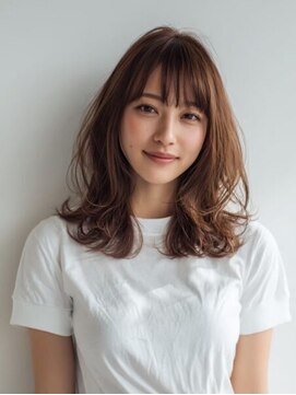 レリーボンズ 夙川(Rely Bonds) 抜け感ミディ×ナチュラルで柔らか印象【夙川/苦楽園/西宮】