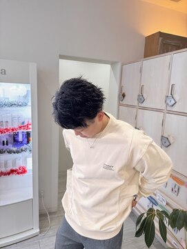 エルフ(elf) ツイストスパイラル　メンズカット　姫路