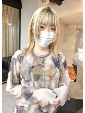 ソワンドブレスセルン 心斎橋(soin de brace cerne) honey blonde× ローライト