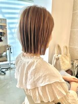 サンド 銀座(sand)&nbsp;ぱつっとスタイルでキレイめ大人ボブ◎