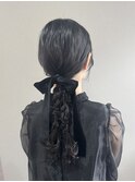 ツイン編み下ろし