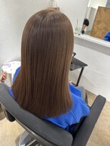 ミヨン 京都烏丸店(miyon)&nbsp;【miyon】韓国レイヤーカット×暗髪カラー×髪質改善