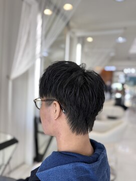 クオリス 赤塚店(QUALIS) ◎メンズ短髪パーマなしビジネス好印象ツーブロック時短