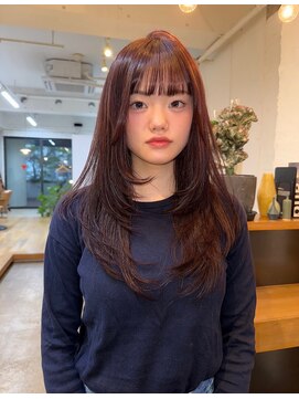 クラフト ヘア デザイン(CRAFT HAIR DESIGN) レイヤーカット/ココアラベンダー