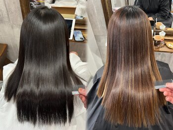 髪屋 紬の写真/「手触り」「ツヤ感」「持続力」で選ばれる最高級トリートメント。【髪質改善/バイカルテ】