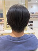 30代40代50代大人ハンサムショートヘアショートヘアマッシュヘア