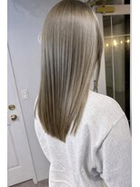 Ｅｍｂｅｌｌｉｒ.2nd ブリーチ/ダブルカラー/ブリーチなしダブルカラー/ケアブリーチ&nbsp;【超透明感】イルミナライトニングブリーチなしダブルカラー