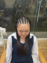 バイブアンドアネックス(VIBE & ANNEX)&nbsp;地毛ハーフコーンロウ8本