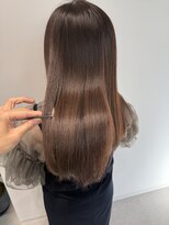 ユイン(YUIN) 髪質改善メテオカラー×オリーブグレージュ