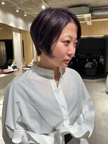 ソラス 緑地公園店(SOLAS) ショートヘア/ショートカット/センター分け女子/ヘアスタイル