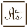 アズ ヘアー(As hair)のお店ロゴ