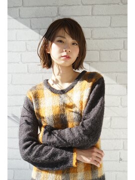 ルルクス ヘアーサロン(LuLux) 簡単外はねショートボブ