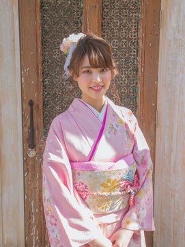 リアン 方南町店(Lian) ビックアクセ×三つ編みアレンジ