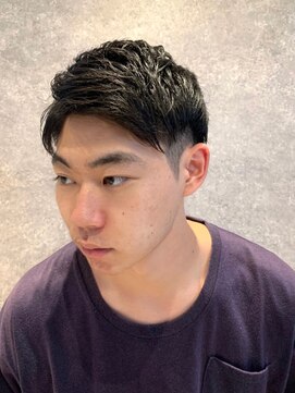 ロバーツヘアー 日野店 ビジネスヘア　ツーブロック×七三<理容室> <日野/床屋/メンズ>